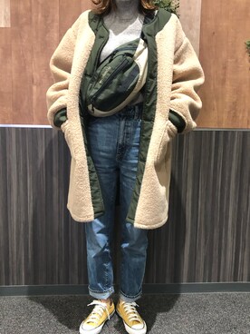 mizuki.tuさん（レディース・166cm）の冬コーディネート