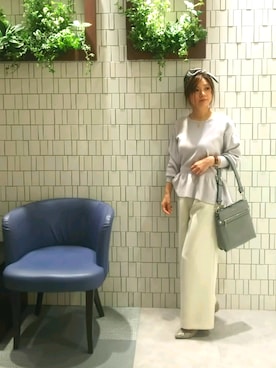 「テチチ(Te chichi)」｜「アイテム（財布/小物）」を使った、Rieさん（レディース・150cm）の冬コーディネート