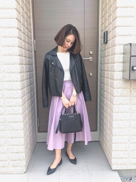 「お花見デート」｜minamiさん（レディース・153cm）の春コーディネート
