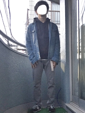 「CIAOPANIC TYPY（チャオパニックティピー）のアイテム（デニムジャケット）」を使った、kouseiさん（メンズ・167cm）の春コーディネート