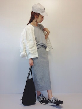 「Bershka（ベルシュカ）のアイテム」を使った、noooさん（レディース・155cm）の春コーディネート