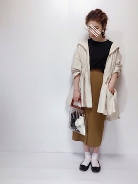 「Another Edition（アナザーエディション）のアイテム」を使った、noooさん（レディース・155cm）の春コーディネート