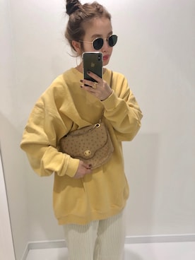 「UNE MANSION（ユヌマンション）のアイテム」を使った、noooさん（レディース・155cm）の冬コーディネート