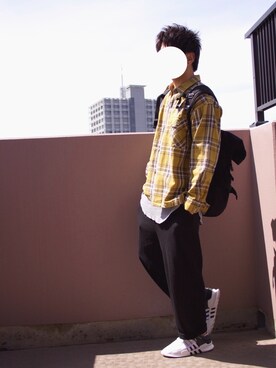 「NOT RIGID（ノットリジット）のアイテム」を使った、taiga【youtube投稿中‼️】さん（メンズ・168cm）の春コーディネート