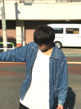 「ジップブルゾン」｜「アイテム（スラックス）」を使った、taiga【youtube投稿中‼️】さん（メンズ・168cm）の秋コーディネート