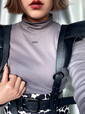 「Finders Keepers（フィンダーズキーパーズ）のアイテム」を使った、楓子さん（レディース・156cm）の冬コーディネート