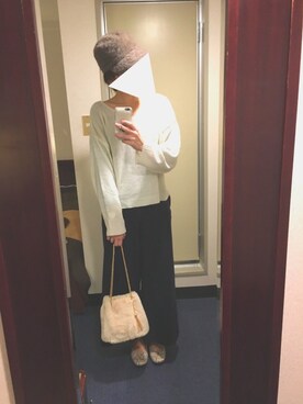 「RODE SKO（ロデスコ）のアイテム（キャップ）」を使った、yu＊さん（レディース・169cm）の秋コーディネート