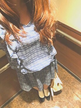 「Daniel Wellington（ダニエルウェリントン）の【Daniel Wellington】レザーバンド３６ＭＭ（アナログ腕時計）」を使った、yu＊さん（レディース・169cm）の秋コーディネート