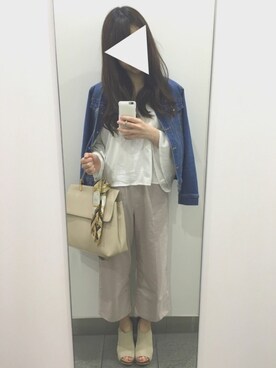 「Yves Saint Laurent（イヴサンローラン）のアイテム（腕時計）」を使った、yu＊さん（レディース・169cm）の春コーディネート