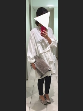 「Yves Saint Laurent（イヴサンローラン）のアイテム（腕時計）」を使った、yu＊さん（レディース・169cm）の秋コーディネート