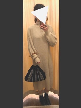 「Kastane」｜「アイテム（腕時計）」を使った、yu＊さん（レディース・169cm）の冬コーディネート