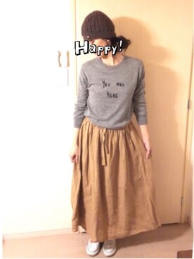 makikoさん（レディース・168cm）の冬コーディネート