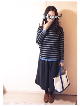makikoさん（レディース・168cm）の春コーディネート