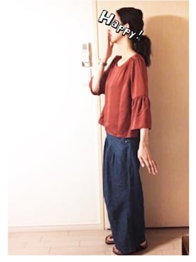 makikoさん（レディース・168cm）の夏コーディネート