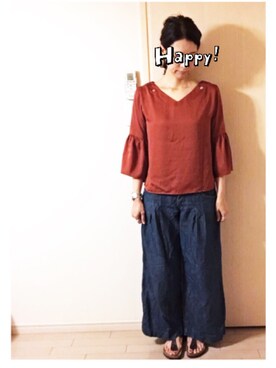 makikoさん（レディース・168cm）の夏コーディネート