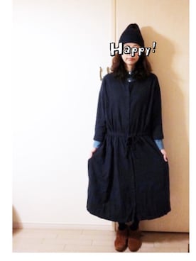 makikoさん（レディース・168cm）の冬コーディネート