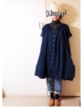 makikoさん（レディース・168cm）の冬コーディネート