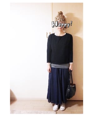 makikoさん（レディース・168cm）の冬コーディネート