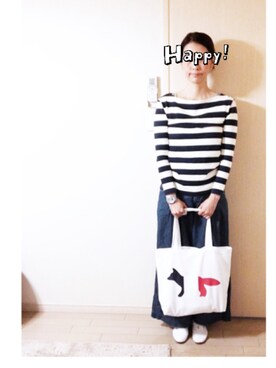 makikoさん（レディース・168cm）の春コーディネート