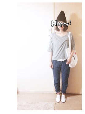 makikoさん（レディース・168cm）の春コーディネート