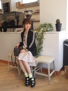 あみぃ さん(レディース・163cm)の春コーディネート