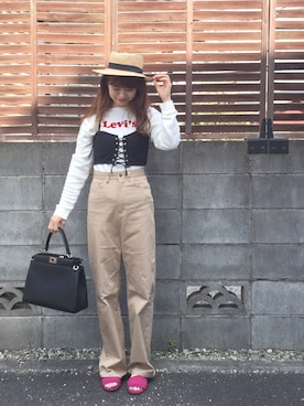 あみぃ さん(レディース・163cm)の春コーディネート