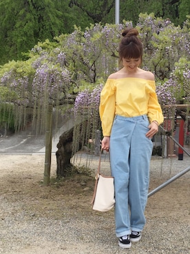 あみぃ さん（レディース・163cm）の春コーディネート