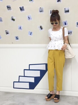 あみぃ さん（レディース・163cm）の夏コーディネート