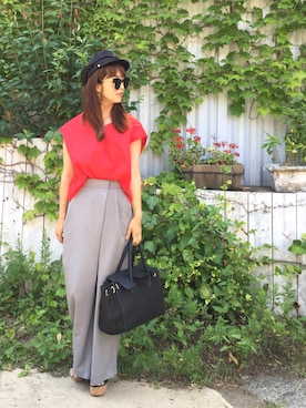 あみぃ さん(レディース・163cm)の夏コーディネート