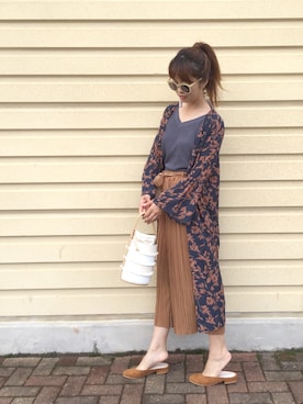 あみぃ さん（レディース・163cm）の夏コーディネート