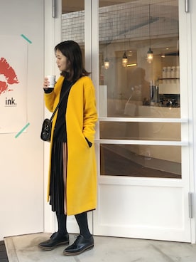 あみぃ さん（レディース・163cm）の冬コーディネート