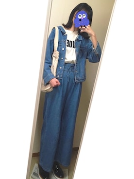 かちゅおさん（レディース・174cm）の春コーディネート