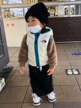 「Lee（リー）のアイテム」を使った、TAIKIさん（キッズ・90cm）の冬コーディネート
