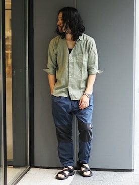 R.Iさん（メンズ・173cm）の夏コーディネート