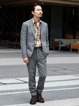 Begin掲載 カントリータータンチェック シャツ を使ったメンズ人気ファッションコーディネート Wear Begin掲載 カントリータータンチェック シャツ を使ったメンズ人気ファッションコーディネート Wear