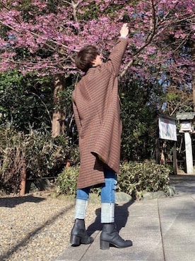 「SHAREEF（シャリーフ）のアイテム（シューズ）」を使った、kkさん（メンズ・170cm）の春コーディネート