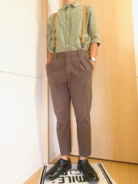 K.M.Tさん（メンズ・168cm）の夏コーディネート