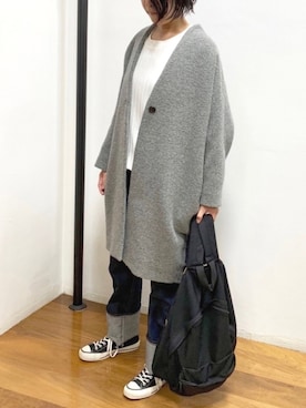 「Munich（ミューニック）のアイテム（パンツ）」を使った、__mu________no__さん（レディース・161cm）の秋コーディネート