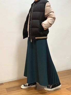 「Munich（ミューニック）のアイテム」を使った、__mu________no__さん（レディース・161cm）の冬コーディネート