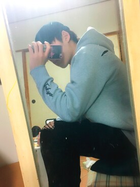 「Re:make（リメイク）のアイテム（その他）」を使った、hisatooooooさん（メンズ・173cm）の冬コーディネート