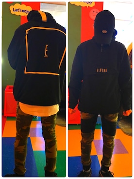 「BLACK FLAME（ブラックフレイム）のアイテム（パンツ）」を使った、hisatooooooさん（メンズ・173cm）の冬コーディネート