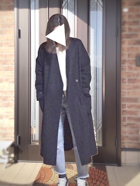 「CONVERSE（コンバース）のCONVERSE コンバース ジャック パーセル / JACK PURCEL（スニーカー）」を使った、norakuroさん（レディース・154cm）の冬コーディネート