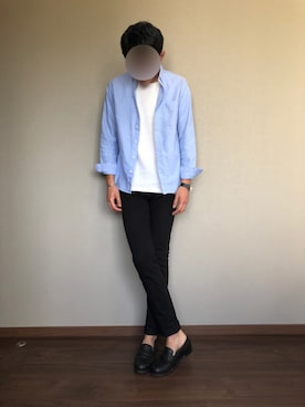 「アイテム（バングル/リストバンド）」を使った、Takuyaさん（メンズ・175cm・20代）の秋コーディネート
