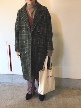 「Libby&Rose（リビーアンドローズ）のアイテム（ジャケット/アウター）」を使った、marichi18さん（レディース・153cm）の秋コーディネート