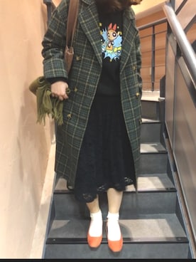 「Libby&Rose（リビーアンドローズ）のアイテム（ジャケット/アウター）」を使った、marichi18さん（レディース・153cm）の冬コーディネート