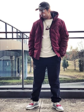 oobayashiさん（メンズ・171cm）の冬コーディネート