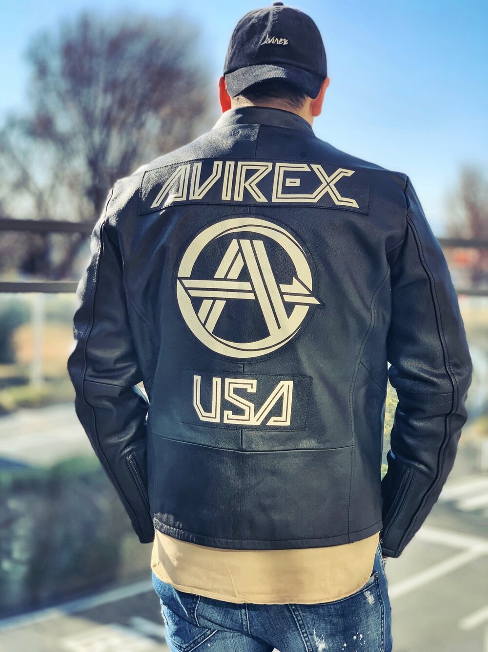 AVIREX（アヴィレックス）の「AVIREX/アヴィレックス/ 撥水レザー