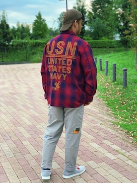 oobayashiさん（メンズ・171cm）の秋コーディネート