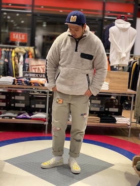 「アイテム（その他アウター、シルバー系）」を使った、oobayashiさん（メンズ・171cm）の秋コーディネート