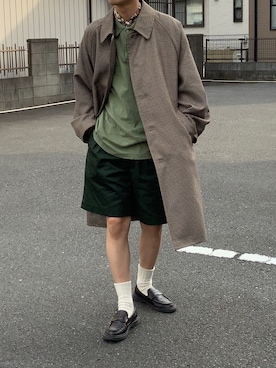 「niko and...（ニコアンド）のアイテム（財布/小物）」を使った、Kenさん（メンズ・178cm）の春コーディネート